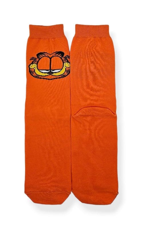 Media Caña Edicion Limitada Garfield Base Naranja - CSK