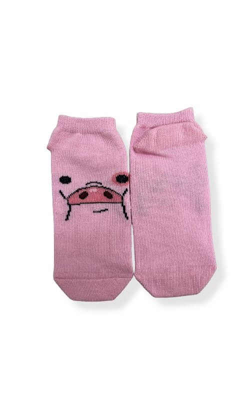 Kids Soquete Cara Chanchito Gravity ( Talle 26 al 34 ) KLT