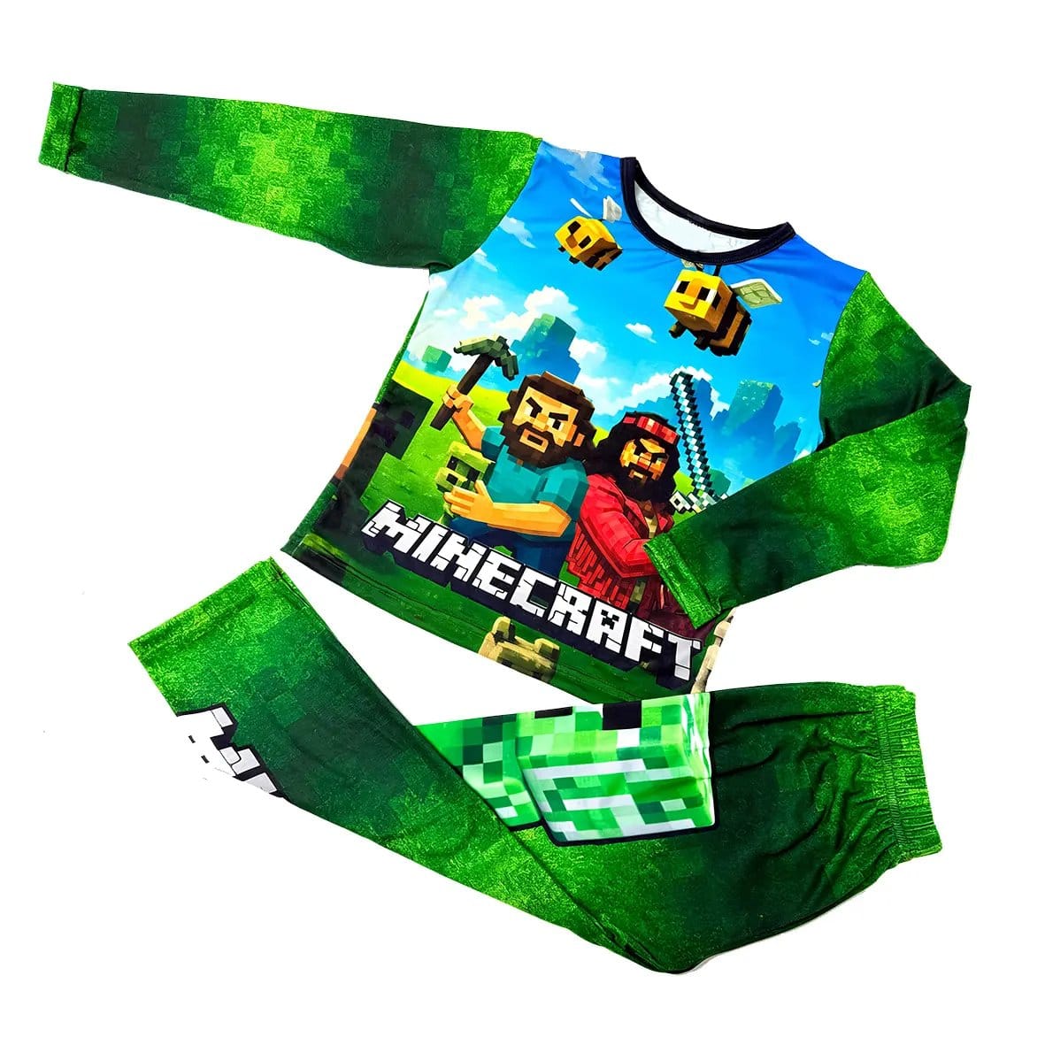 Pijama Full Print Minecraft