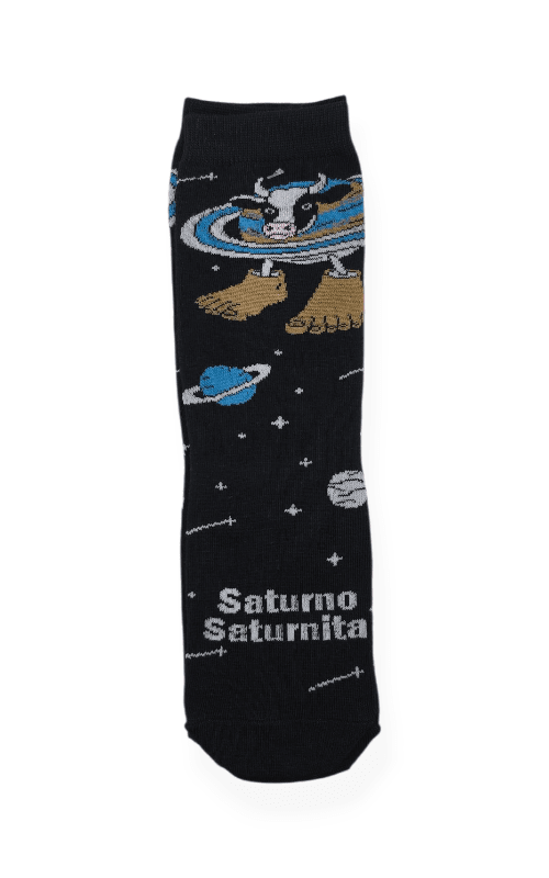 Media Caña Edicion Limitada Brainrot Meme Vaca Saturno Saturnita - CSK