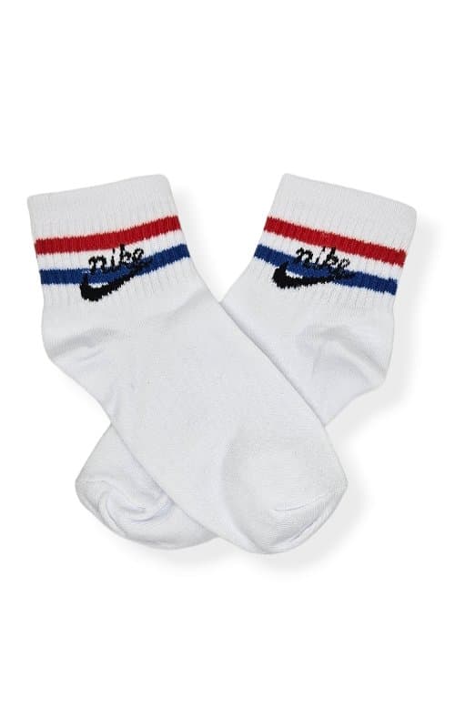 Deportiva Premium Tenis Nike Base Blanca Lineas Francia - MLP