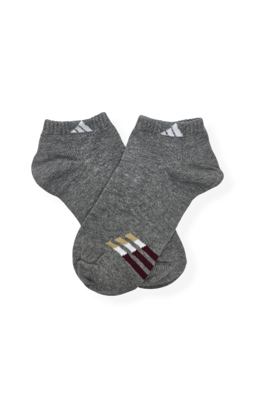 Deportiva Premium Soquete Adidas Base Gris - RMN