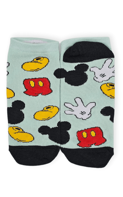 Soquete Mickey Logos Base Celeste - CSK