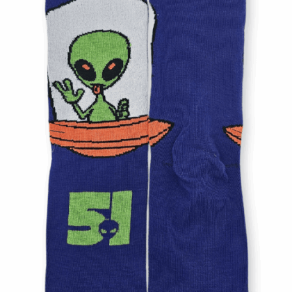 Media Caña Edicion Limitada Alien / Marciano Nave Base Azul - CSK