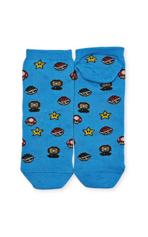 Soquete Mario Bros Full Base Turquesa - CSK