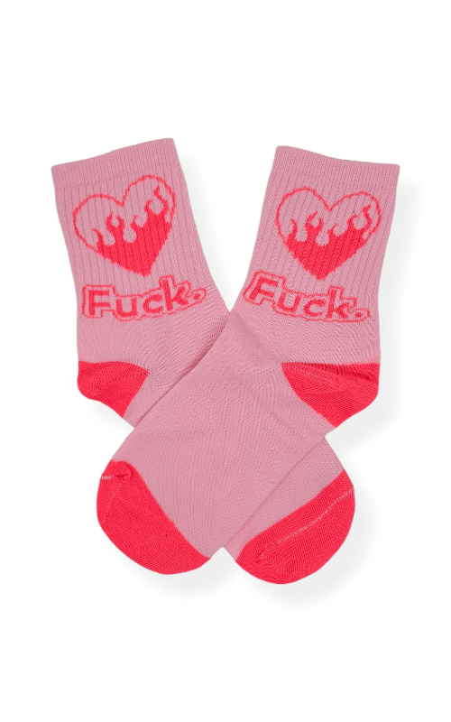 Media Caña Edicion Limitada Fuck Corazon Base Rosa - CSK