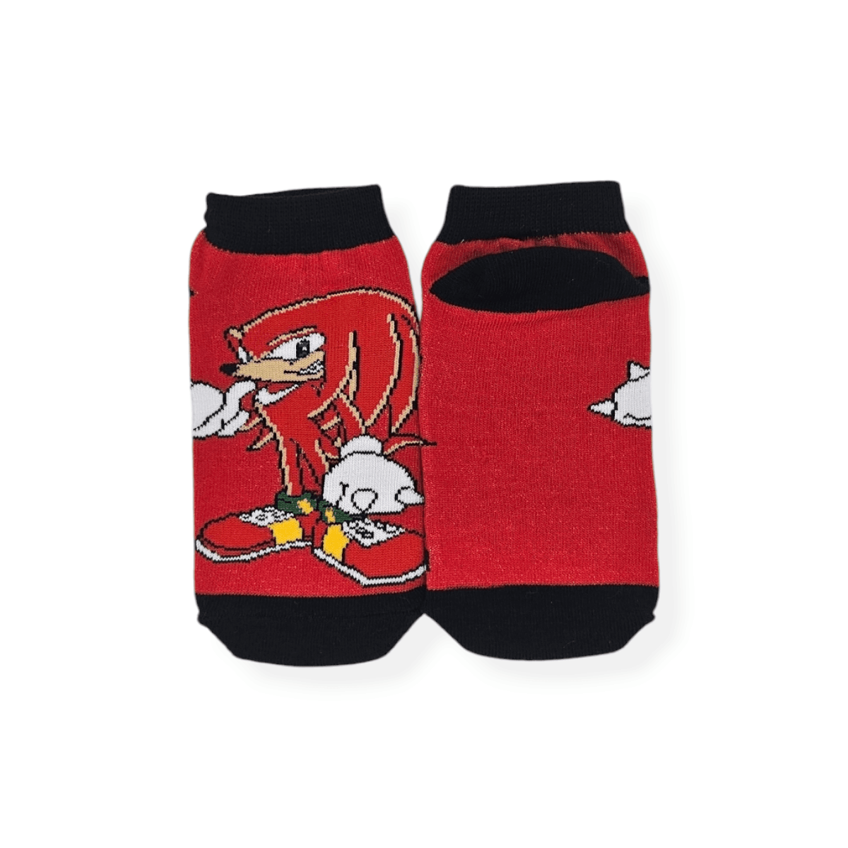 Kids Soquete Sonic Knuckles Rojo Personaje Entero - CSK