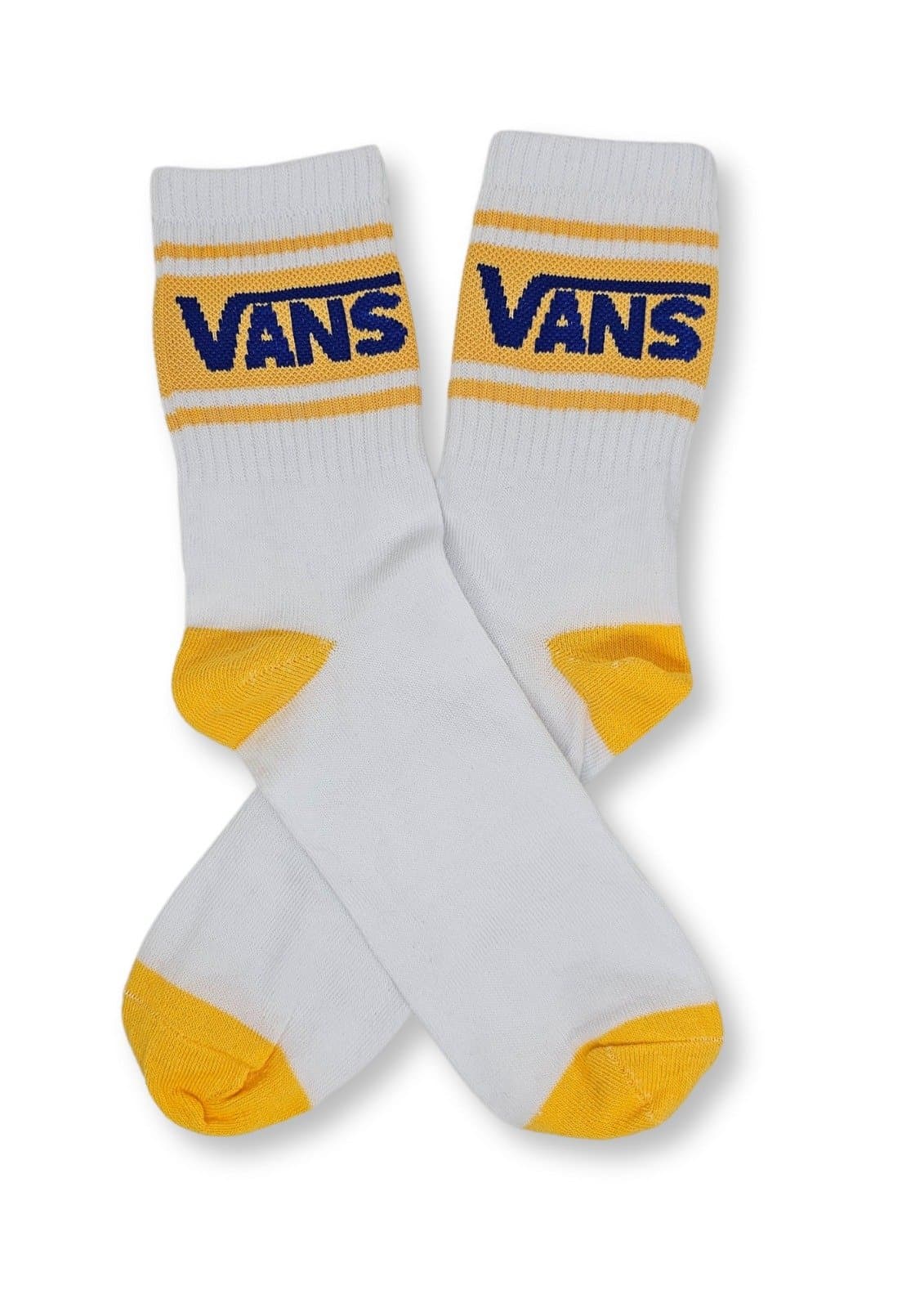Deportiva Media Caña Premium Vans Blanca franja Amarilla - MLP
