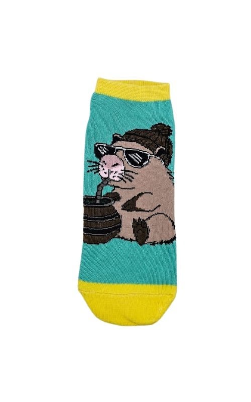 Soquete Carpincho Capy Bara TP Amarillo Tomando Mate - CSK