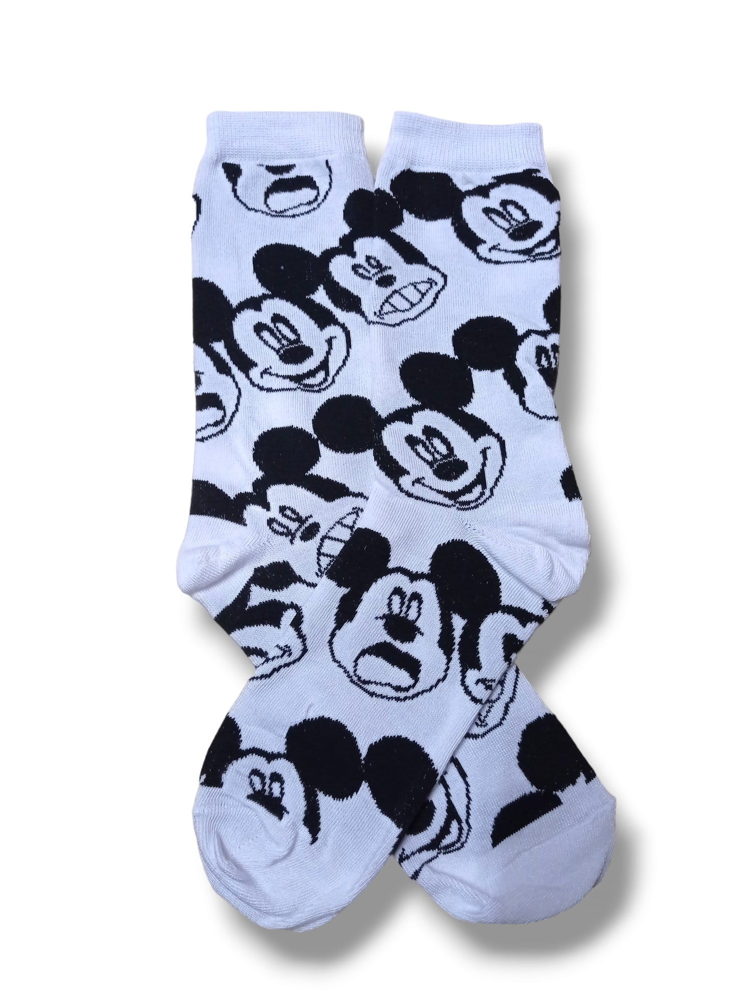 Media Caña Edicion Limitada Mickey Contraste Base Blanca- CSK