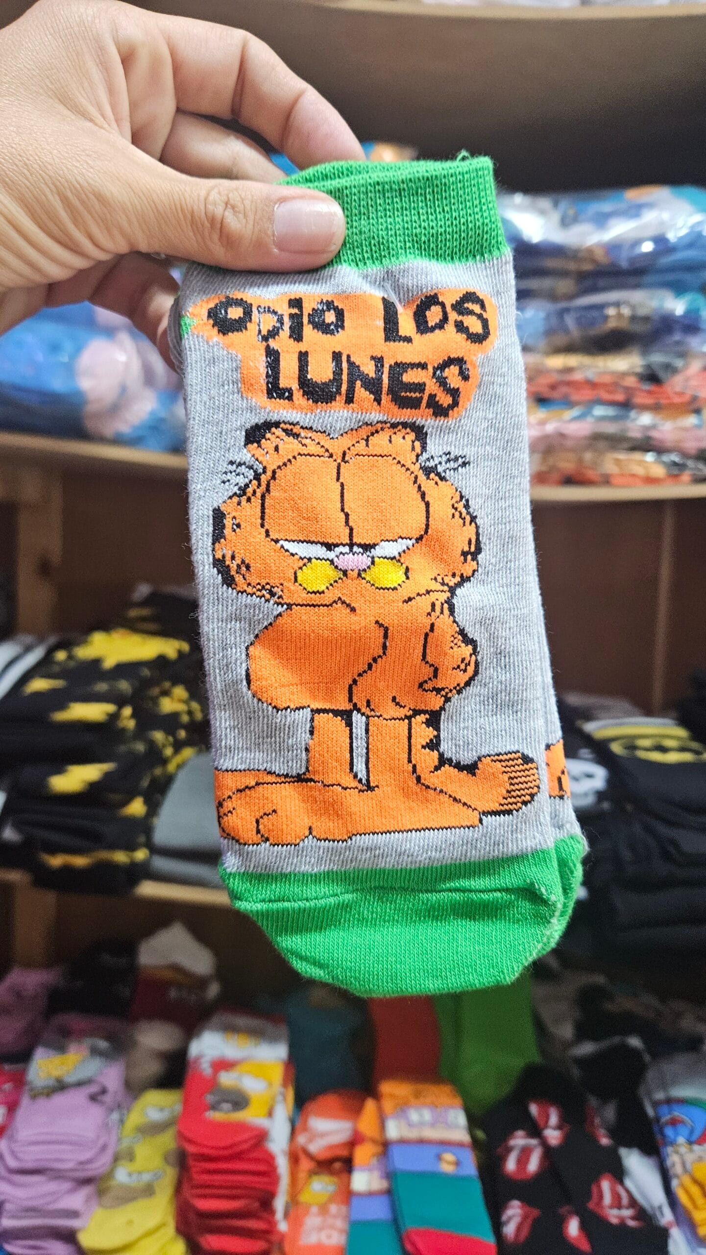 Soquete Garfield Odio Los Lunes - CSK
