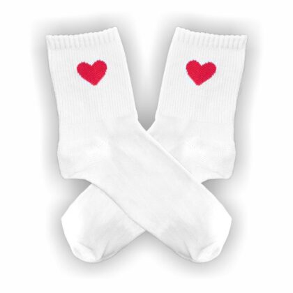 Tenis de Diseño Corazon Base Blanca - CNT