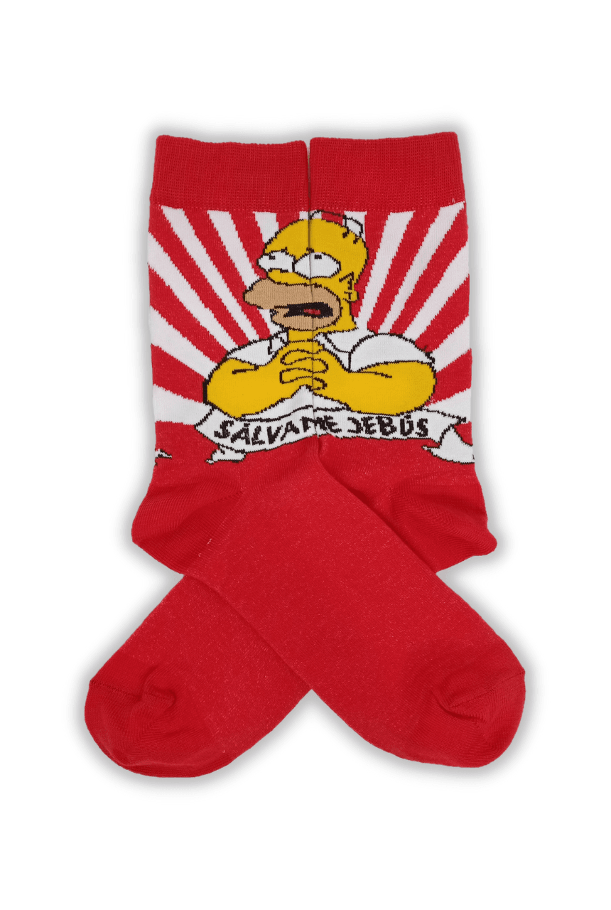 Media Caña Clasic Simpson Homero Salvame Jebus - DMN