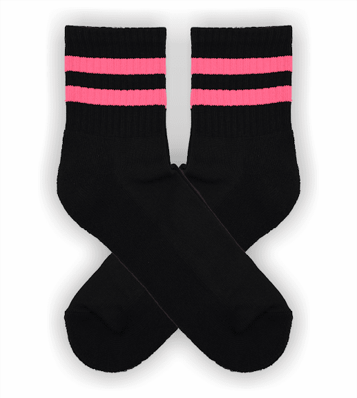 Tenis Negra Linea Fucsia - CNT